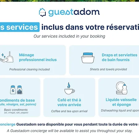 Apartment Ali Quietude - Wifi - Parking La Baule-Escoublac